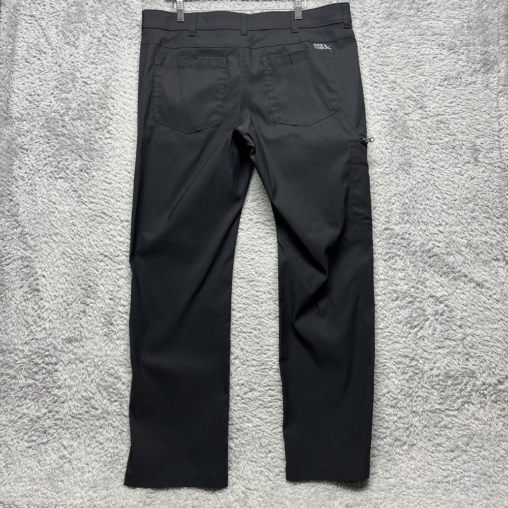 Eddie Bauer Pants Mens‎ 38x32 Black Rainier Tech Performance Outdoor Hiking